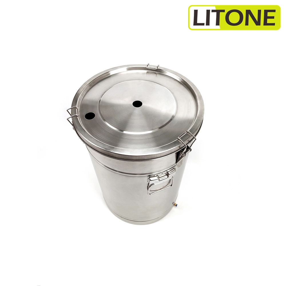 Litone 201 Stainless Steel 50L Hopper for Powder Coating Machine